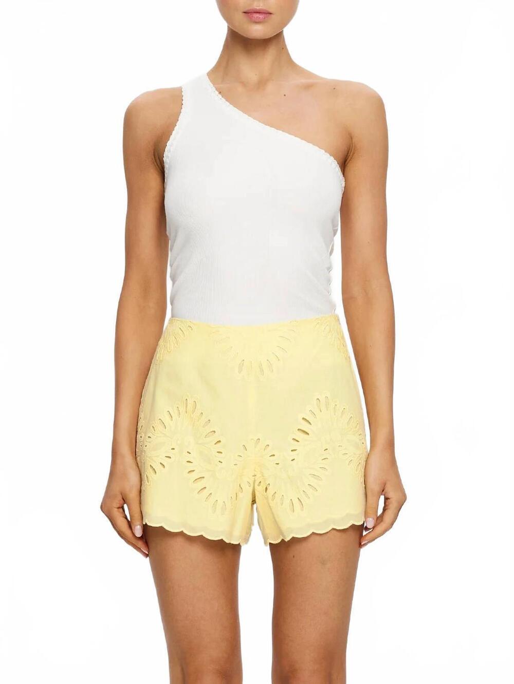 NEW KIVARI danielle mid-rise short in butter